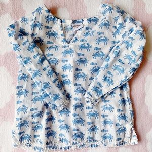 Preppy toddler beach cover up by Rickshaw Design